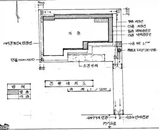 백운동 603-5 배치도 이미지